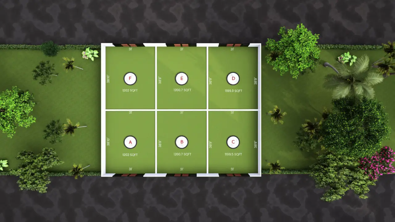 Tuscany Site Layout