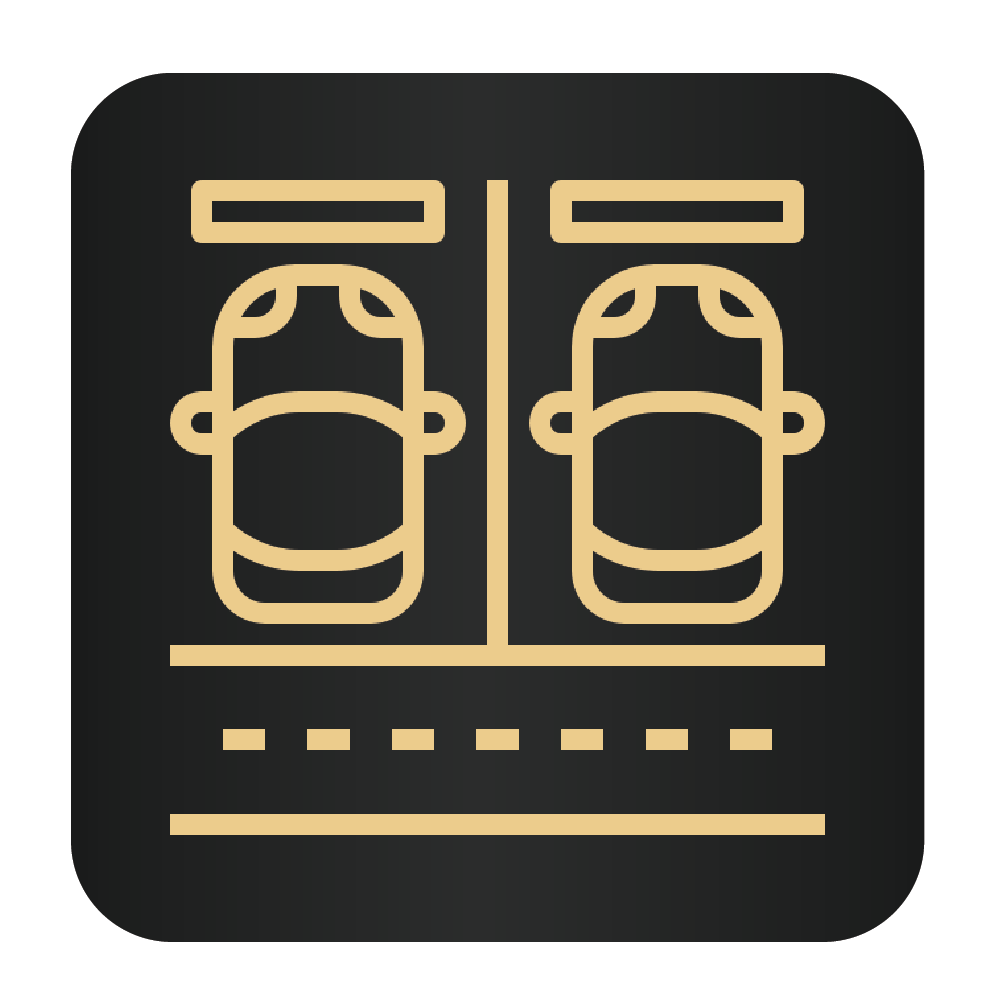 TWO COVERED CAR-PARKS