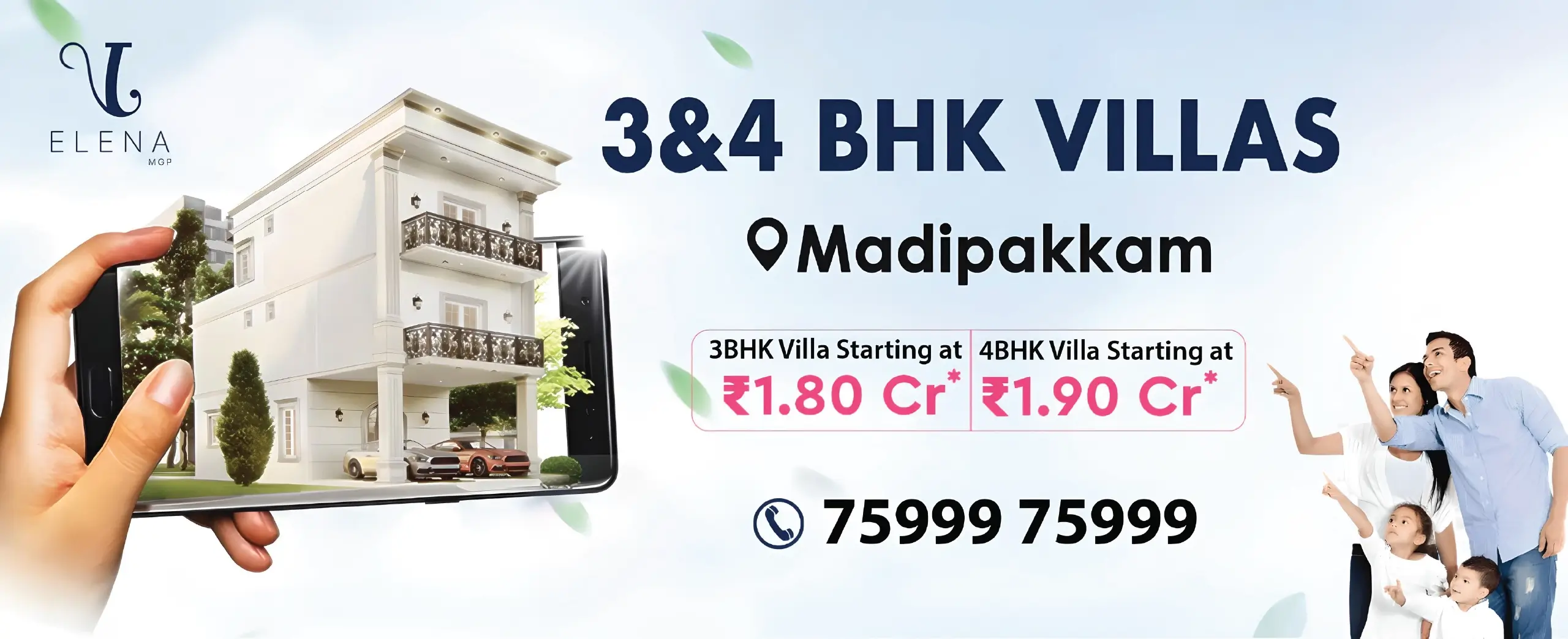 MGP Elena Villas Banner Desktop – Madipakkam