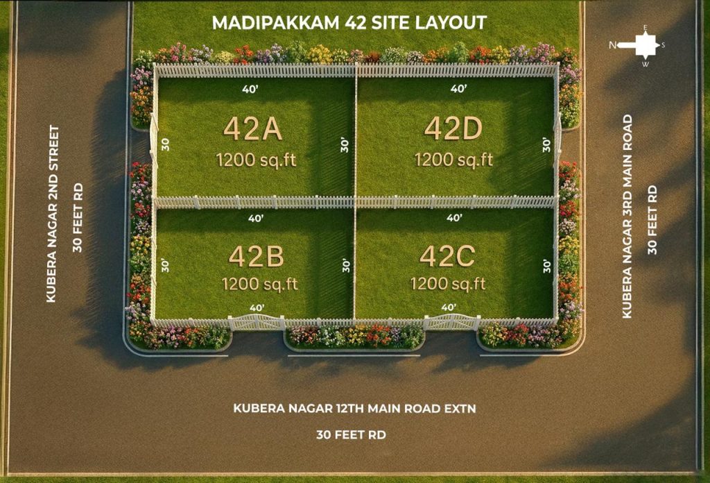 Master plan for Madipakkam Plot