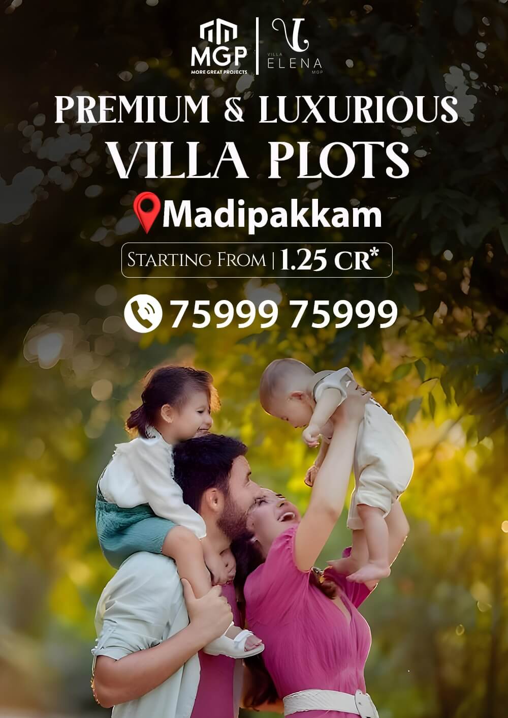 MGP Elena Plot Banner Mobile – Madipakkam