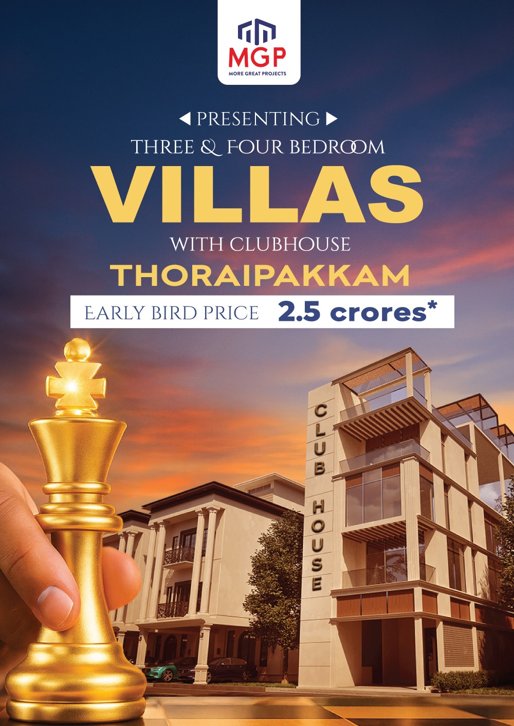 Villa for sale in Thoraipakkam