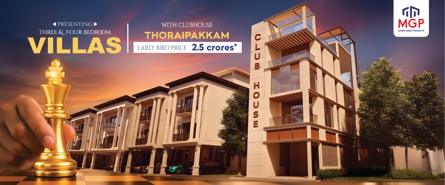 Villa for sale in Thoraipakkam