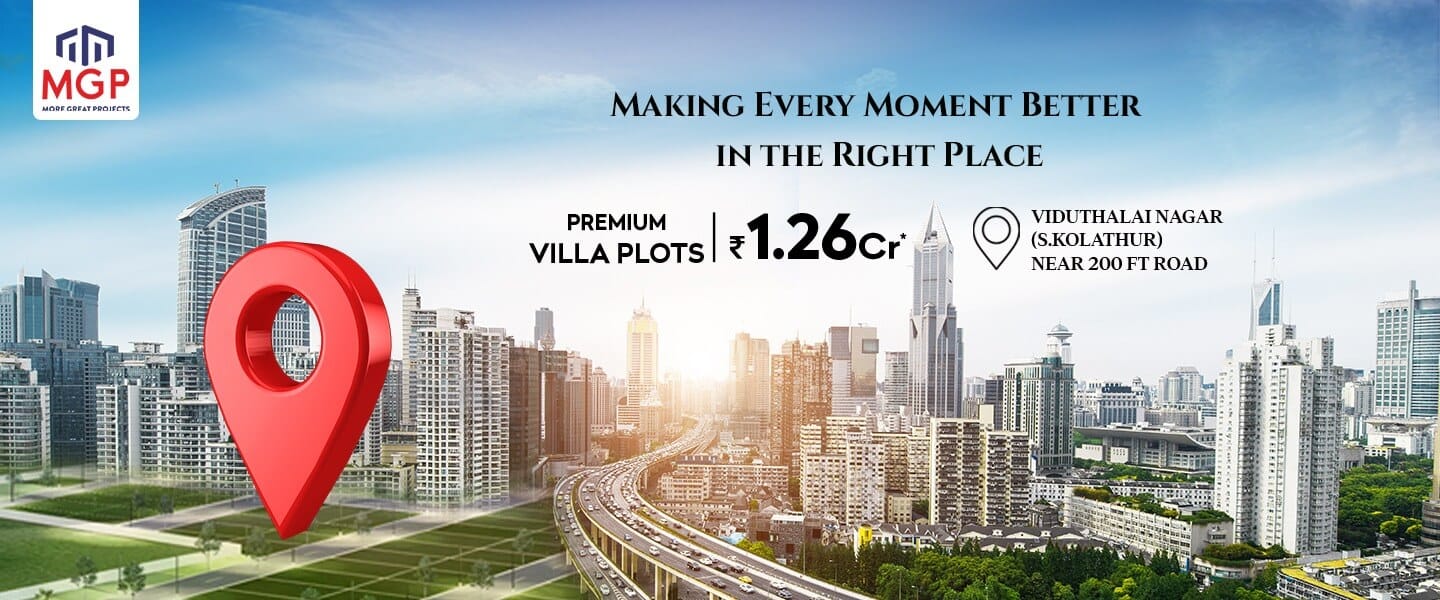 MGP Skolathur Villa Plot Banner Desktop – S. Kolathur